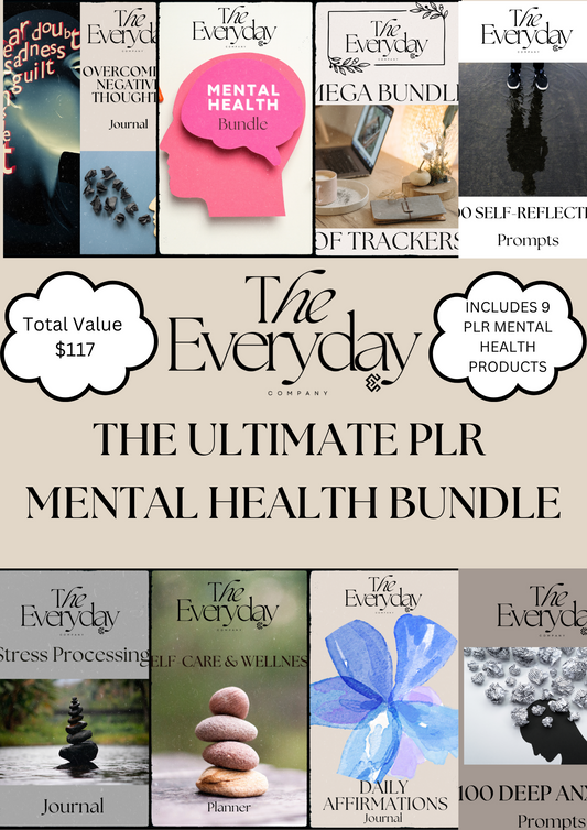 The Everyday Mental Health – Done-For-You PLR BUNDLE