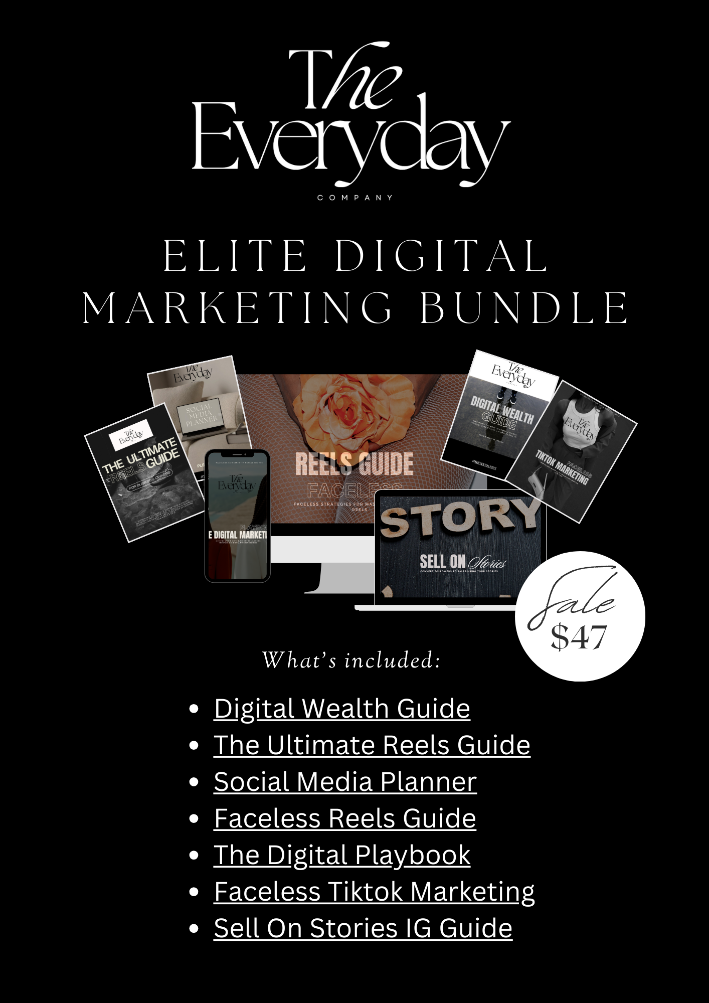 The Everyday Elite Digital Wealth-PLR BUNDLE